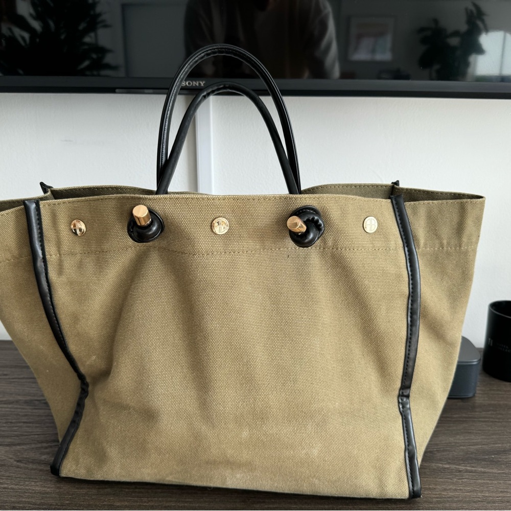 Anine Bing Canvas Tote - Picture 2 of 4